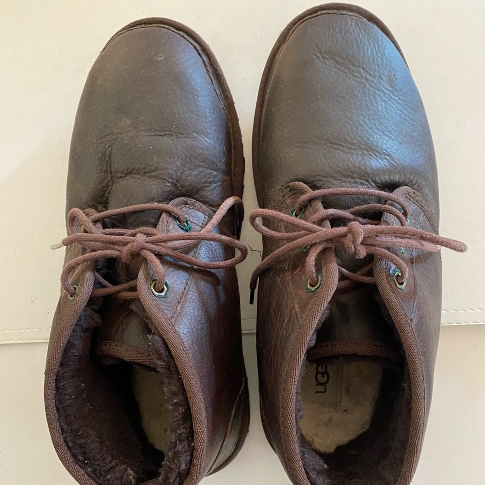 Size 13 cushy rich brown UGGs
